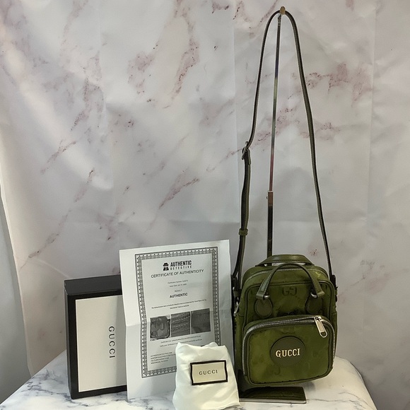 GUC Gucci Nylon Off the Grid Satchel - Picture 1 of 7